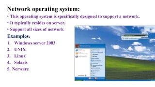 ICT Presentation operating system and types.pptx