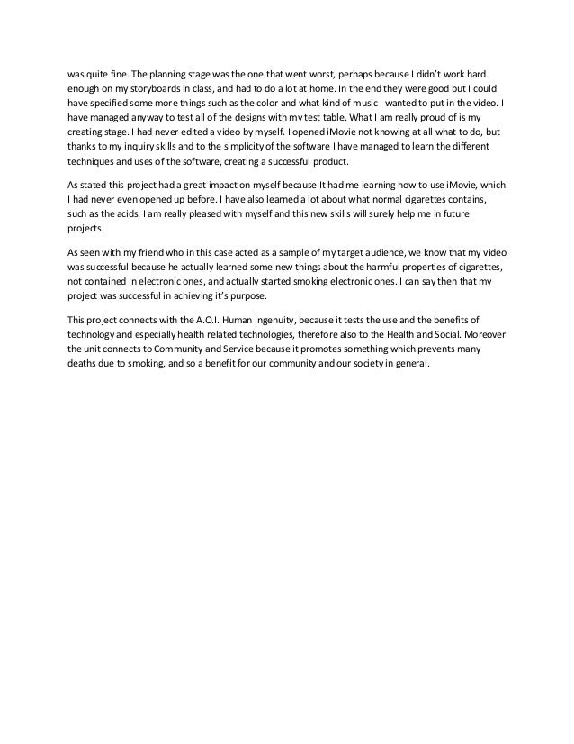 Ict process journal Ict process journal
