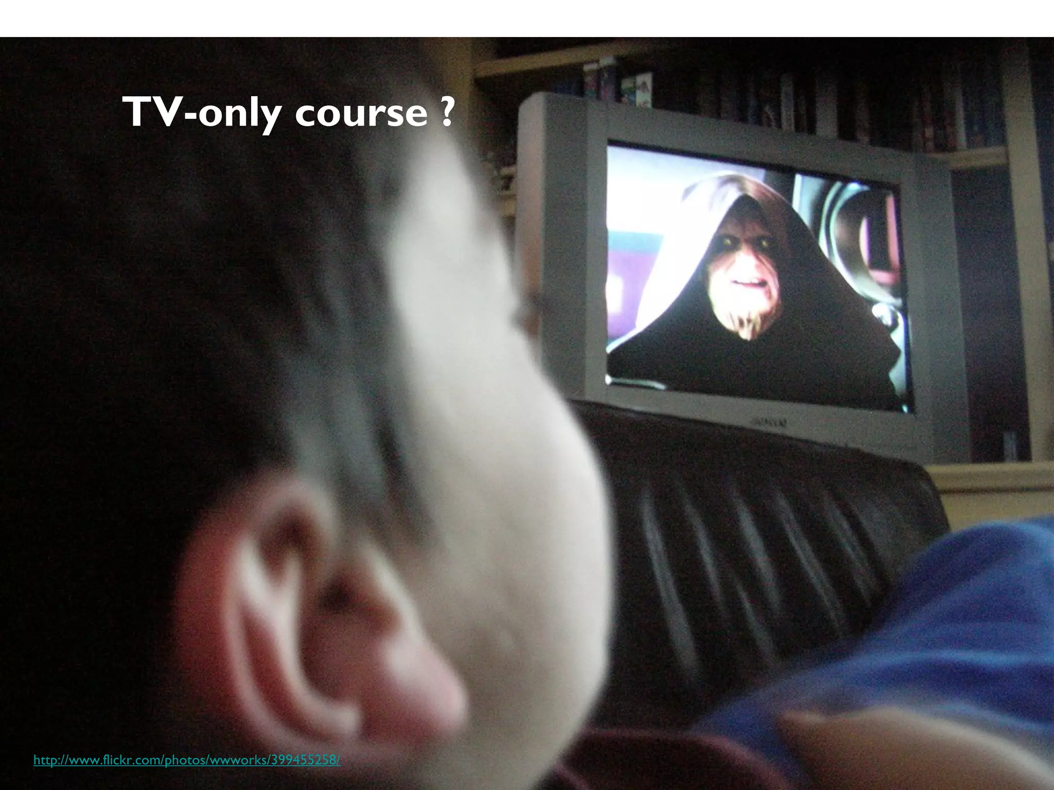 TV-only course ?
http://www.flickr.com/photos/wwworks/399455258/
 