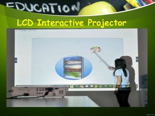 LCD Interactive Projector
 