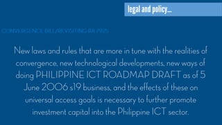 The Philippine ICT Roadmap | PDF