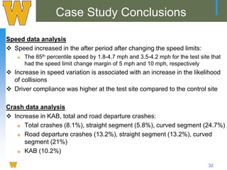 The Impacts of Posted Speed Limits on Road Users’ Safety: Practices and ...