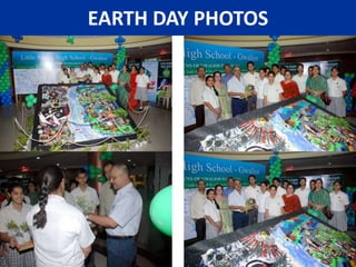 ANALYZING OUTCOME - 6Earth DayThe exhibition was our main activity to convey our dream through arts and we had worked very hard for this.Exhibition had 4 parts.Collage:centerpiece was the huge 7 feet square collage we had made together, depicting the earth at present and on the other hand the earth of our dream…