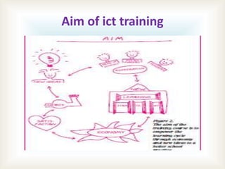 Aim of ict training
 