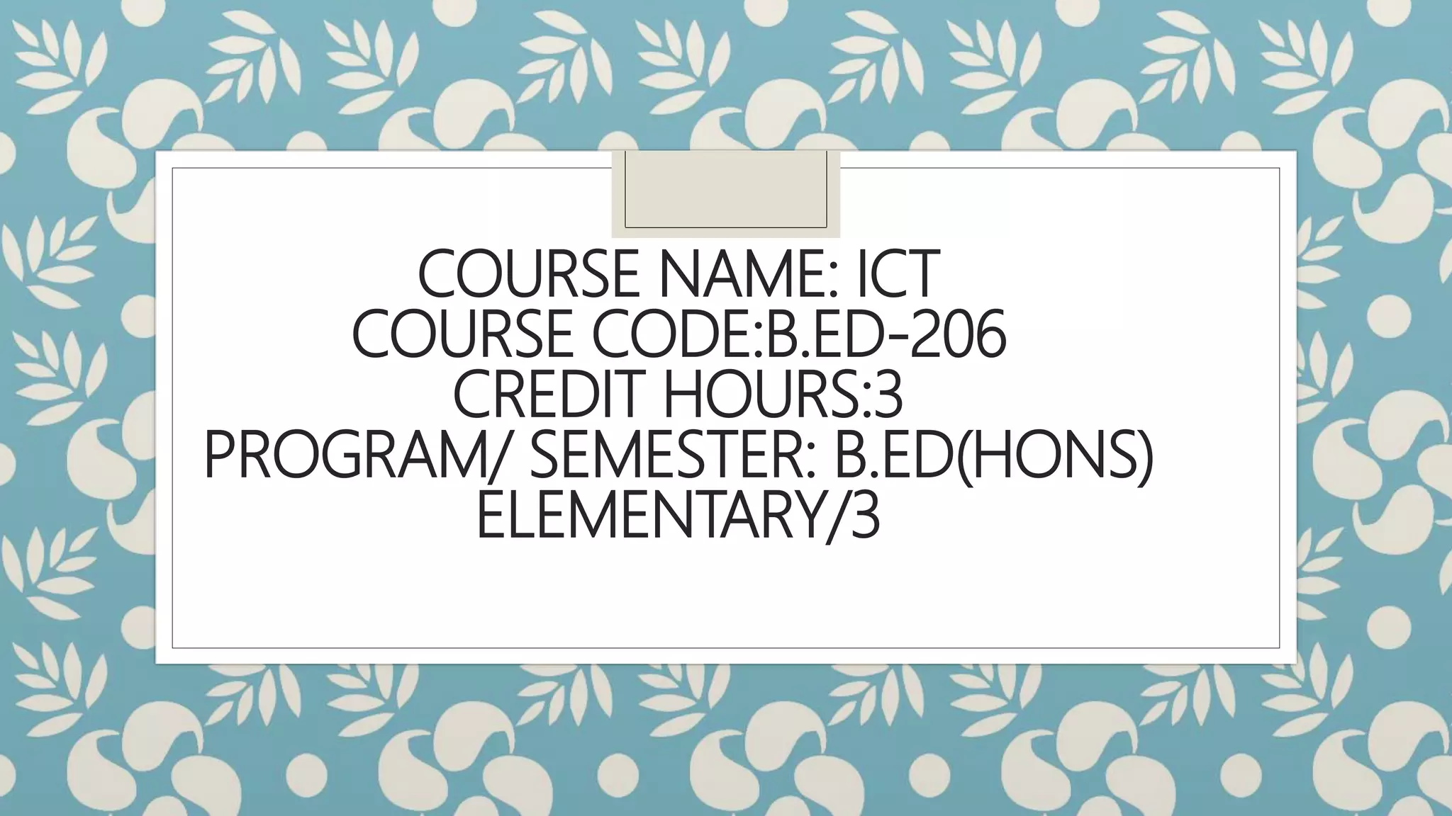 icts-integration-ppt