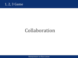 1, 2, 3 Game
Collaboration
 