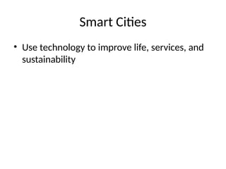 ICT_Smart_Cities_ ICT Framework for Smart Cities | PPTX