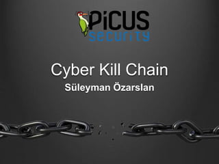 Cyber Kill Chain 
Süleyman Özarslan 
 