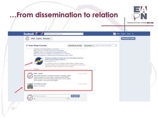 …From dissemination to relation

 
