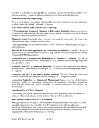 ICT Unit 1 | PDF