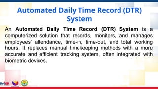Updates on the Document Tracking System. | PPTX
