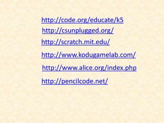 SGS - Intro to Coding session | PPTX