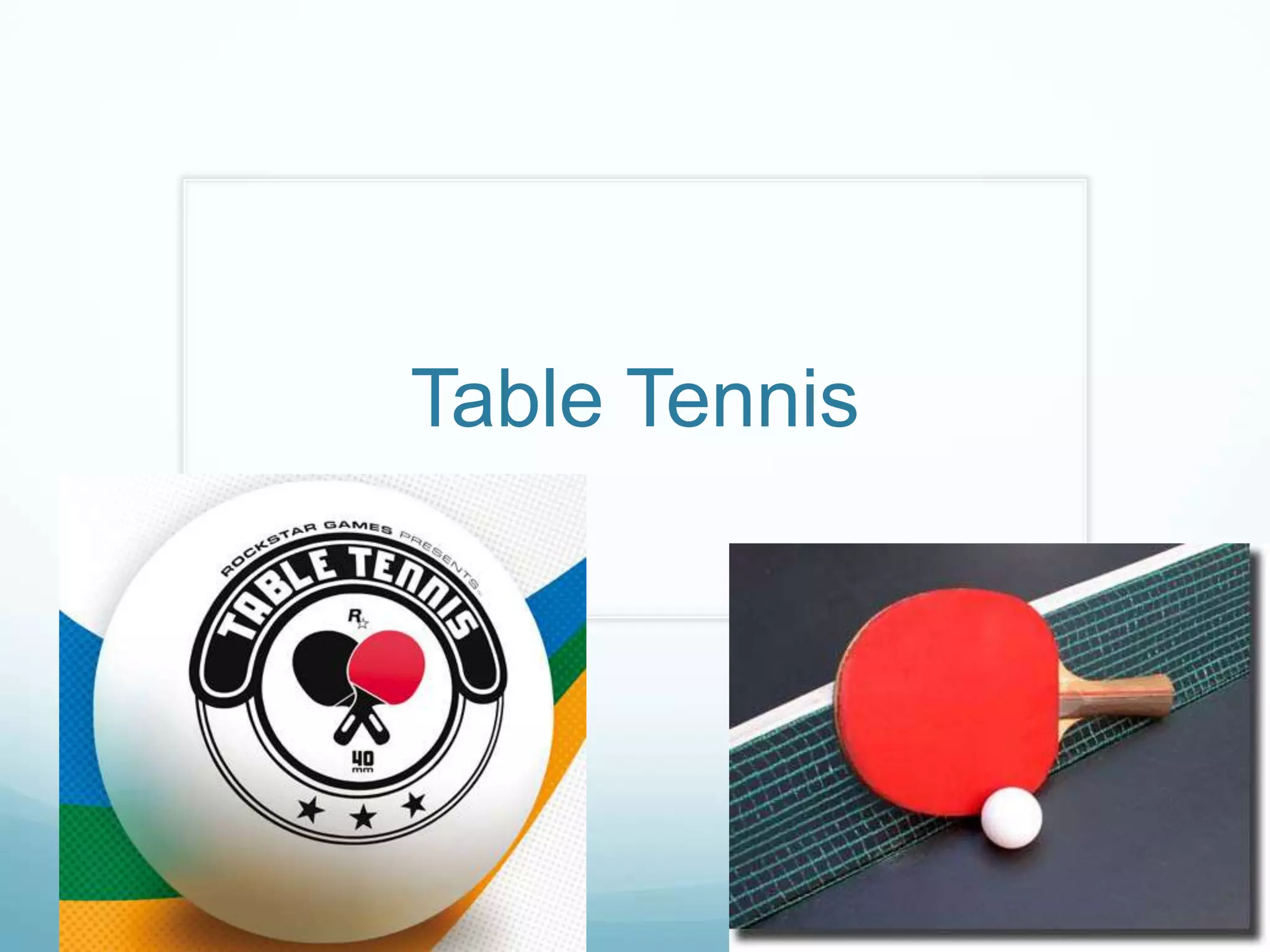 Table Tennis