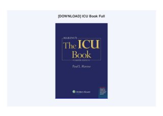 [DOWNLOAD] ICU Book Full
 