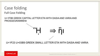 Regular Expressions with full Unicode support | PPT