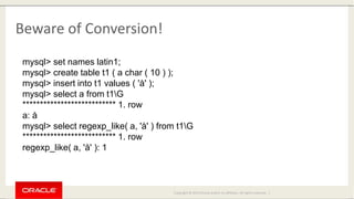 Regular Expressions with full Unicode support | PPTX