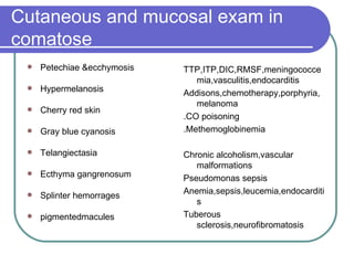 approach to neurologic illness in medical ICU | PPT