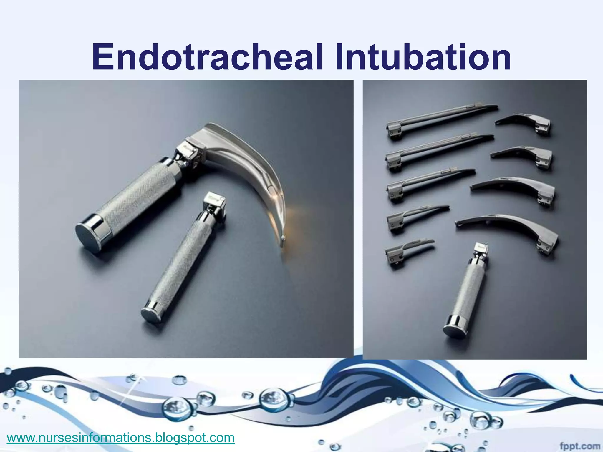 Endotracheal Intubation




www.nursesinformations.blogspot.com
 