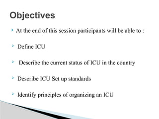 ICU setting & organization.pptx 2023 sssun.pptx