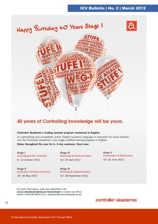 ICV Bulletin | No. 2 | March 2012




10




     © International Controller Association ICV | Poznań Office
 