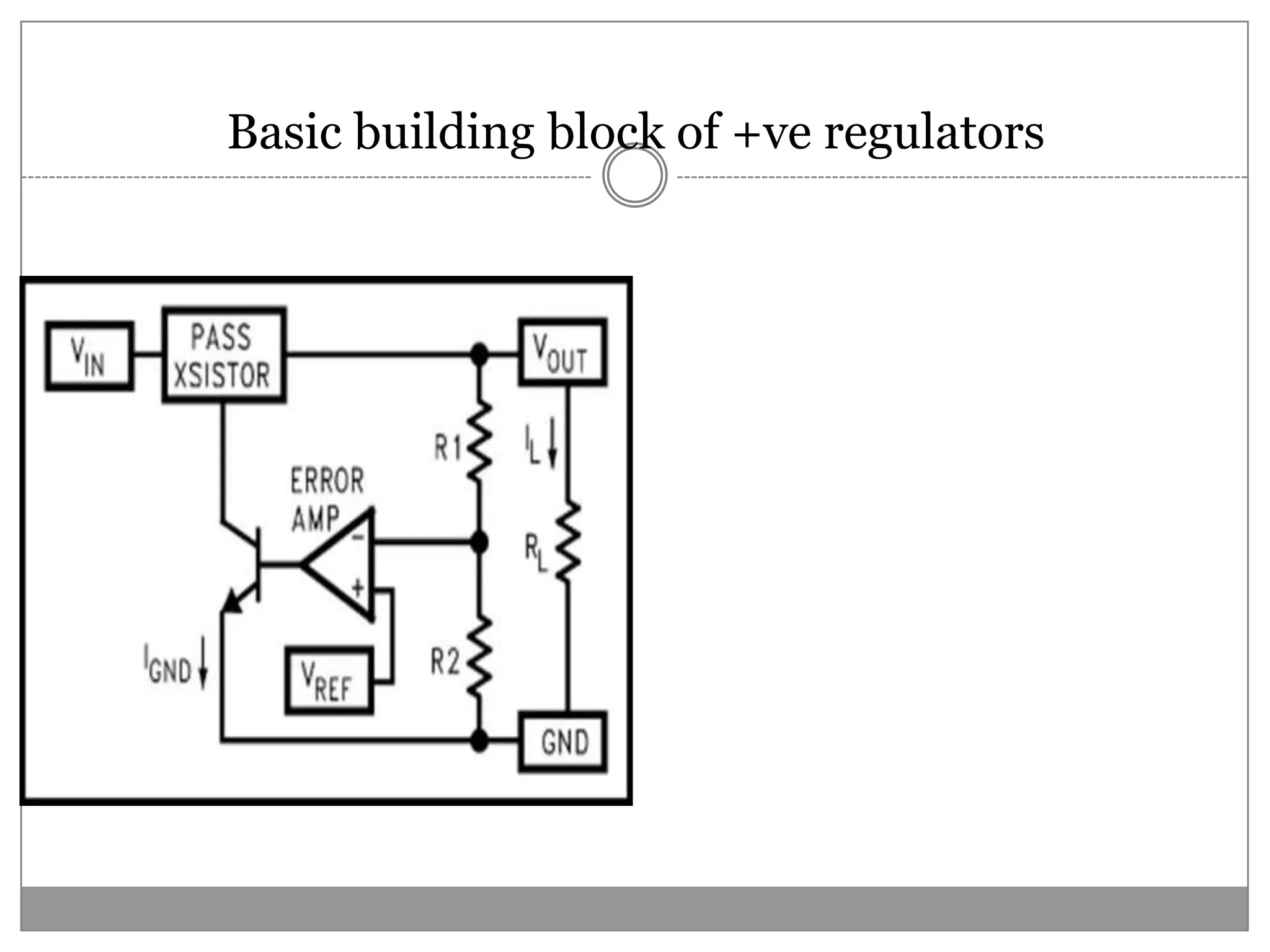 Adjustable output voltage regulators:       positive (LM317) and negative(LM337)