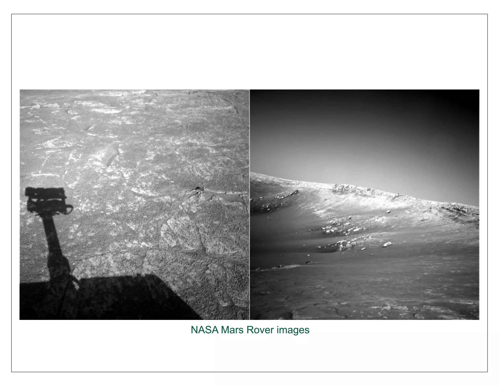 NASA Mars Rover images
 