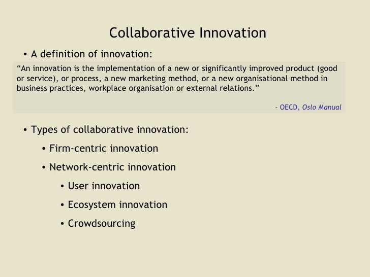 semantic data definition Collaborative Innovation