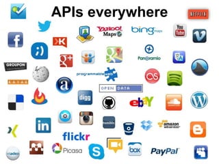 APIs everywhere
 