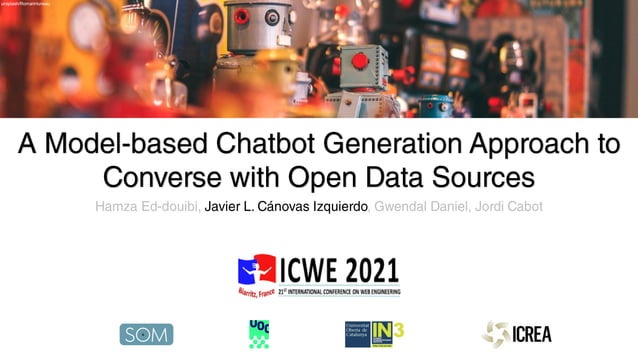 A Model-based Chatbot Generation Approach to Converse with Open Data ...
