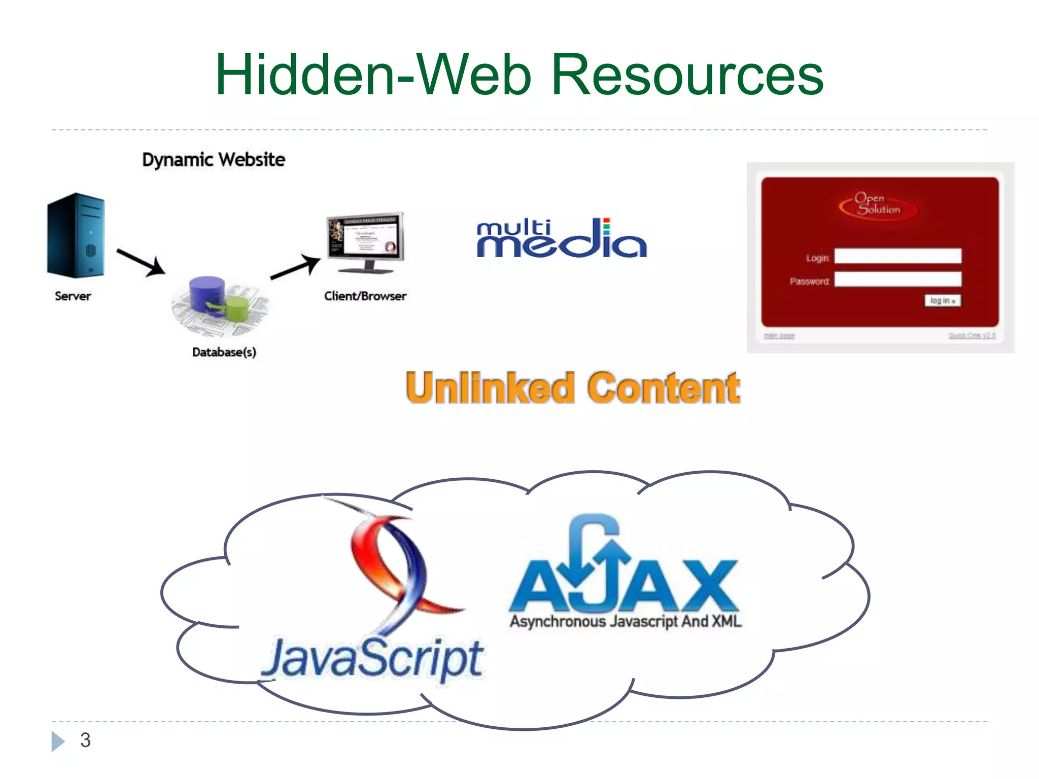 Hidden-Web Resources 3 