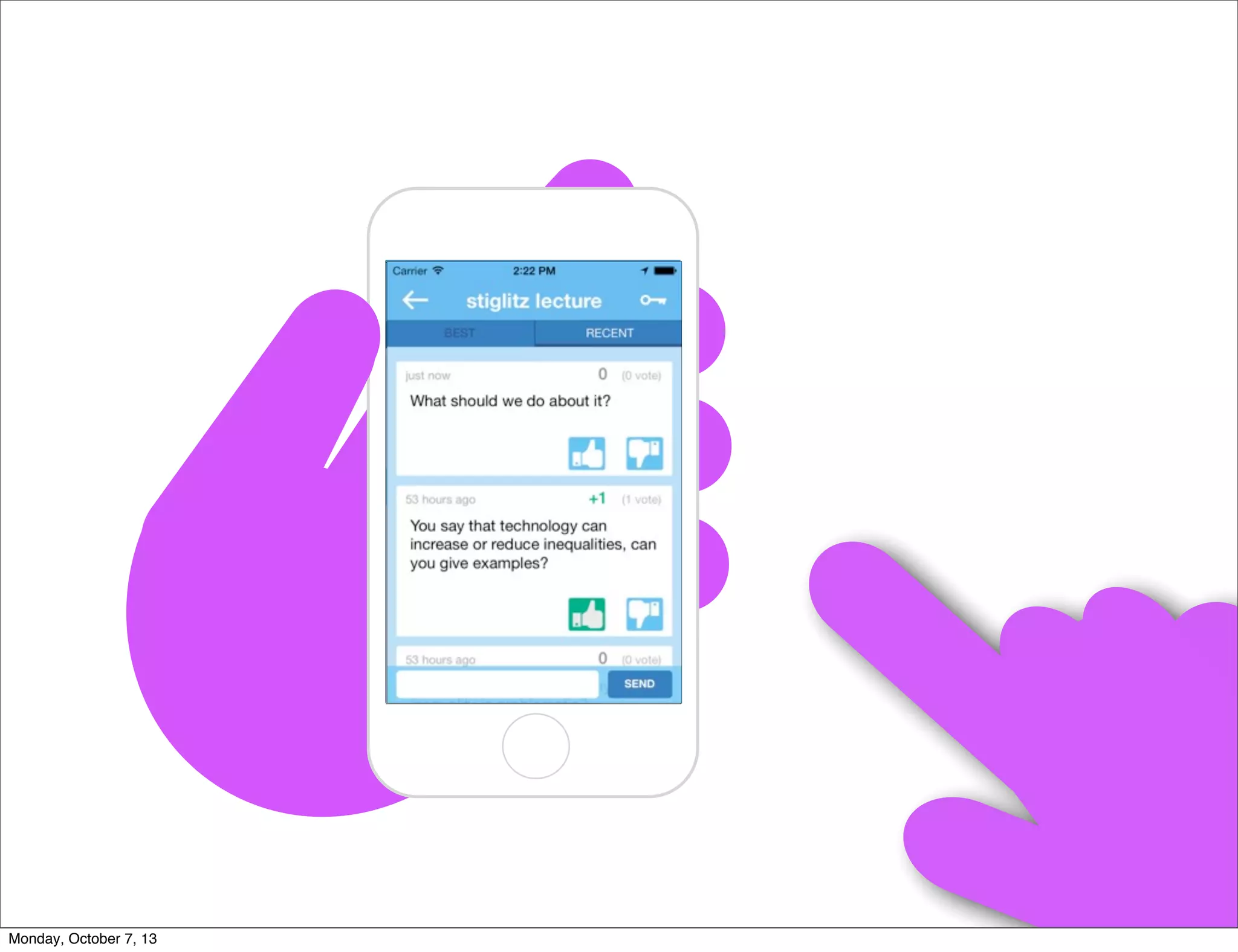 Monday, October 7, 13
 