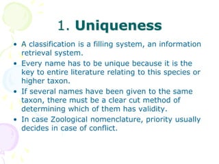 Iczn(The International Commission on Zoological Nomenclature ) | PPTX