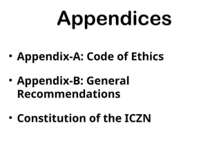 ICZN and its global responsibility and functions.pptx
