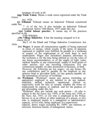 The Industrial Disputes Act, 1947 | DOCX