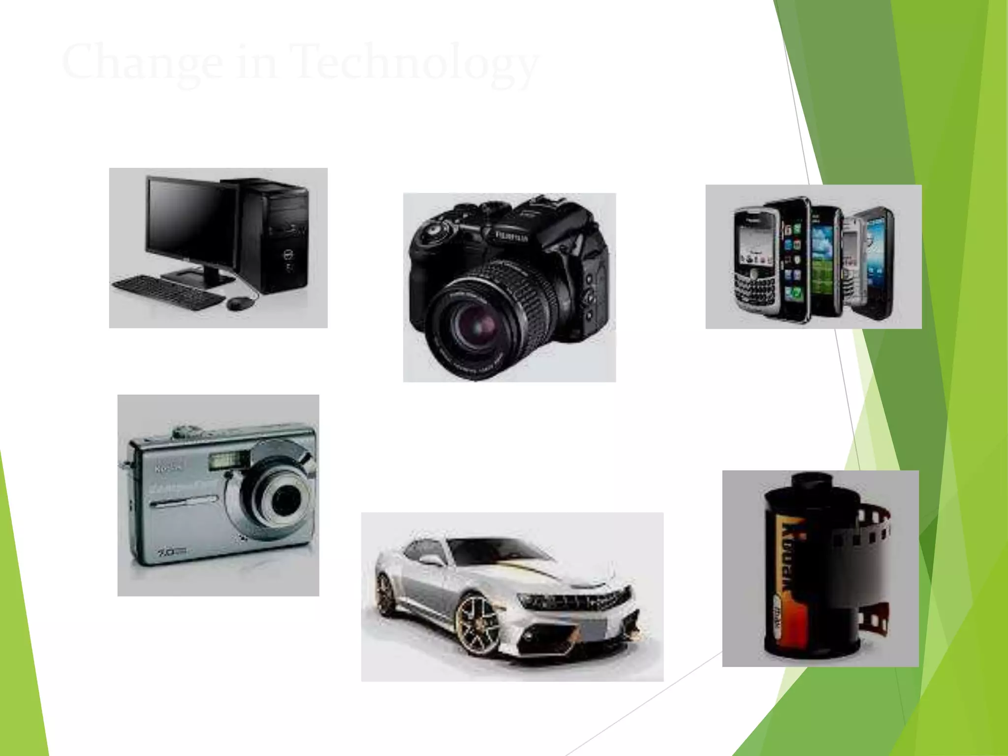 Change in Technology
 