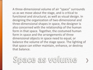 Volume In Interior Design Interior design - space & emphasis | PPTX