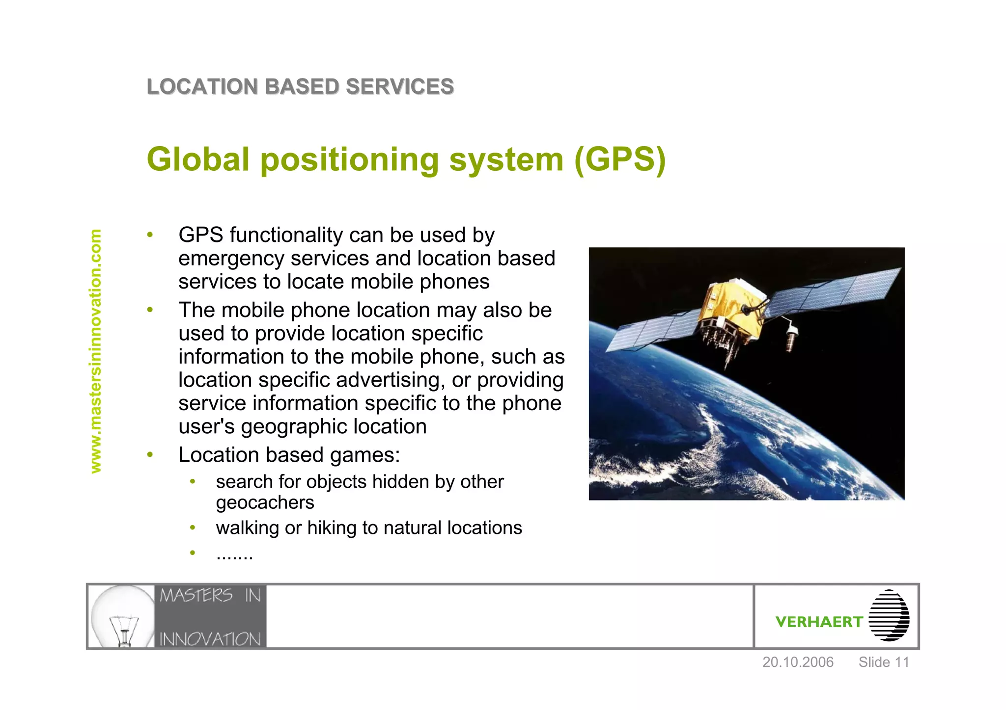 Location Based Services Verhaert