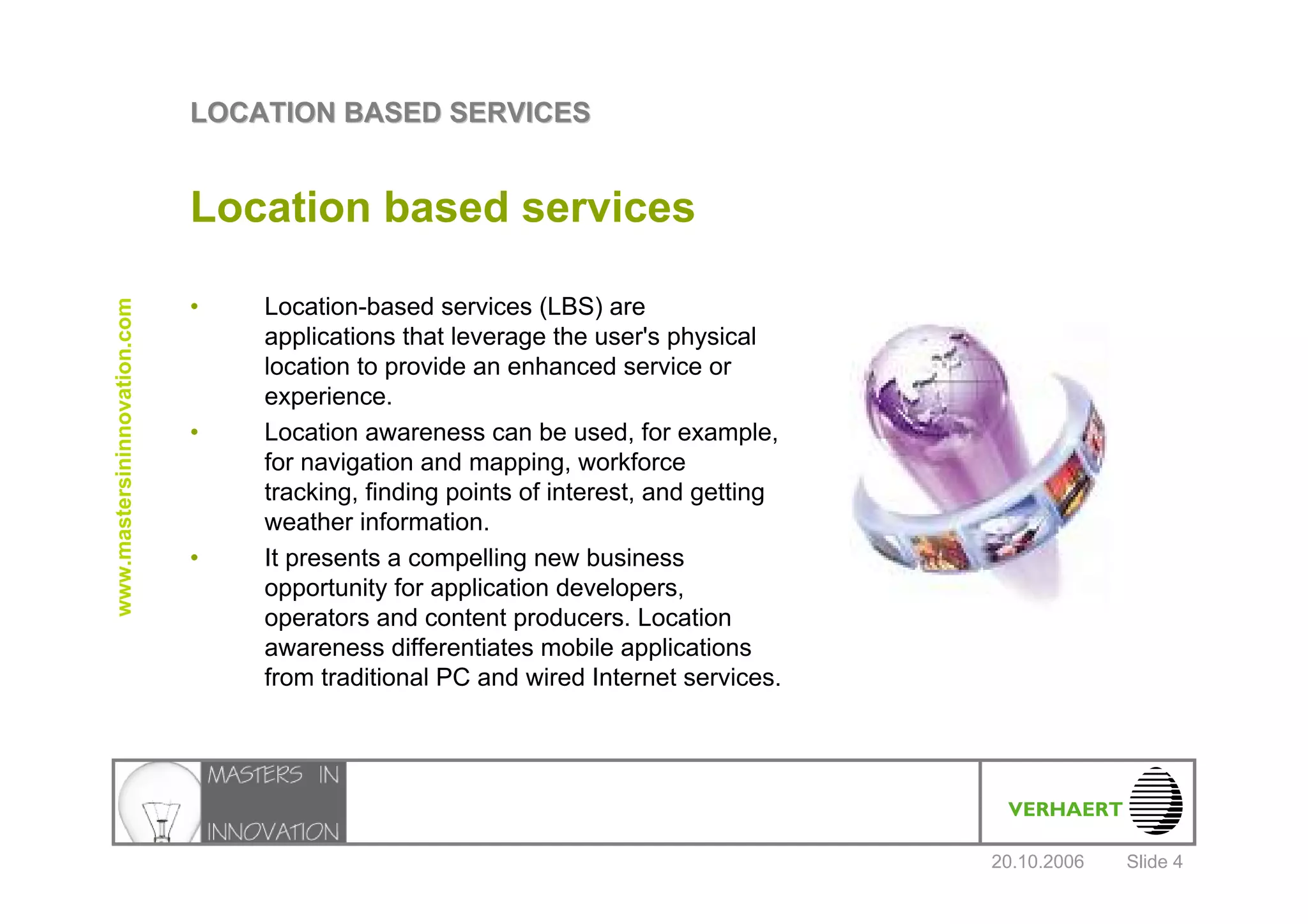 Location Based Services Verhaert
