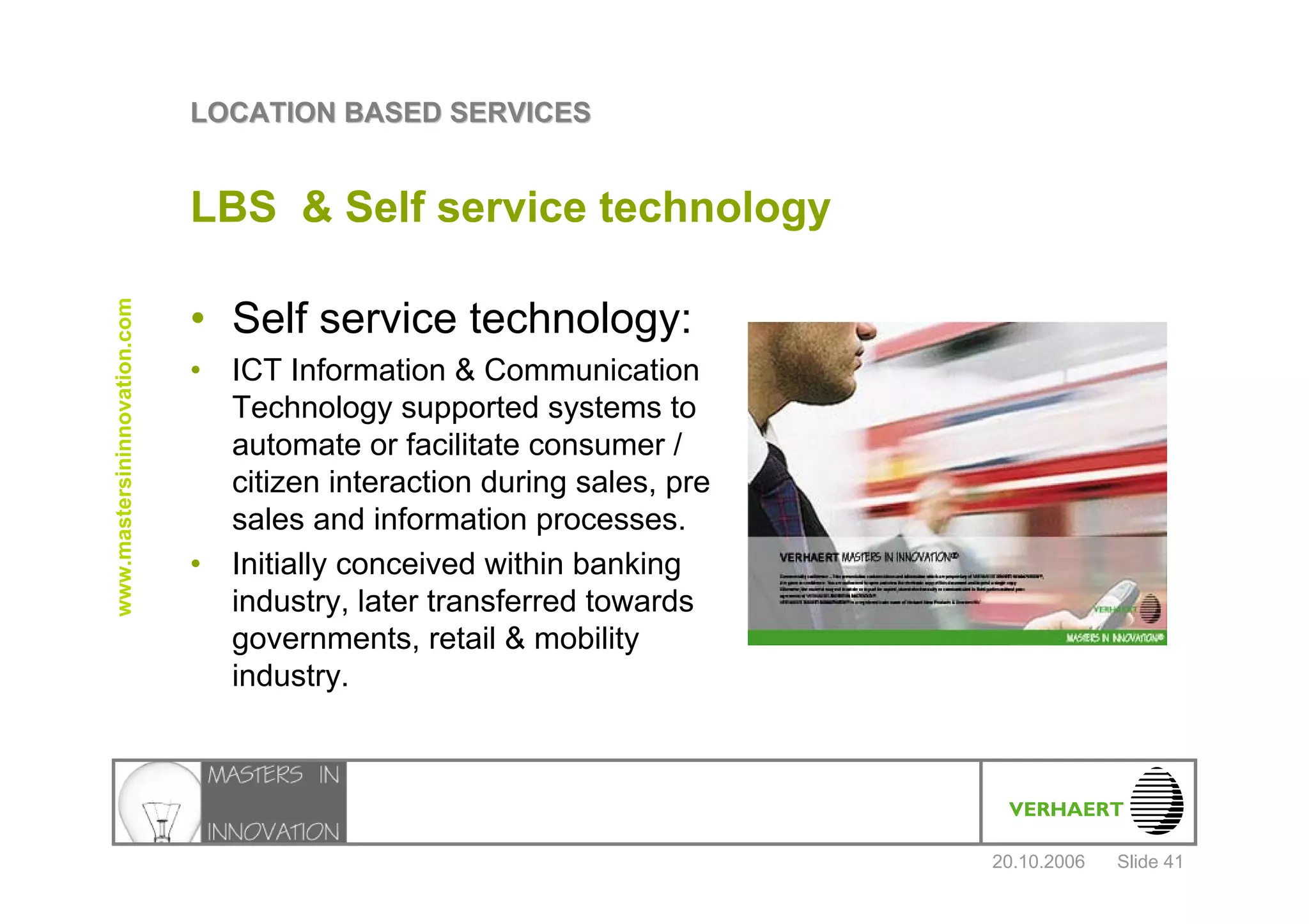 Location Based Services Verhaert