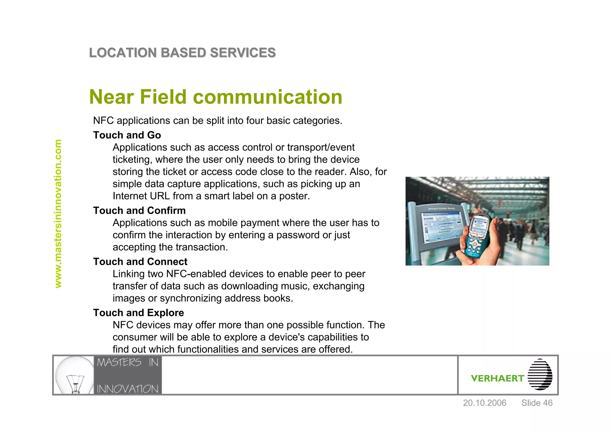 Location Based Services Verhaert