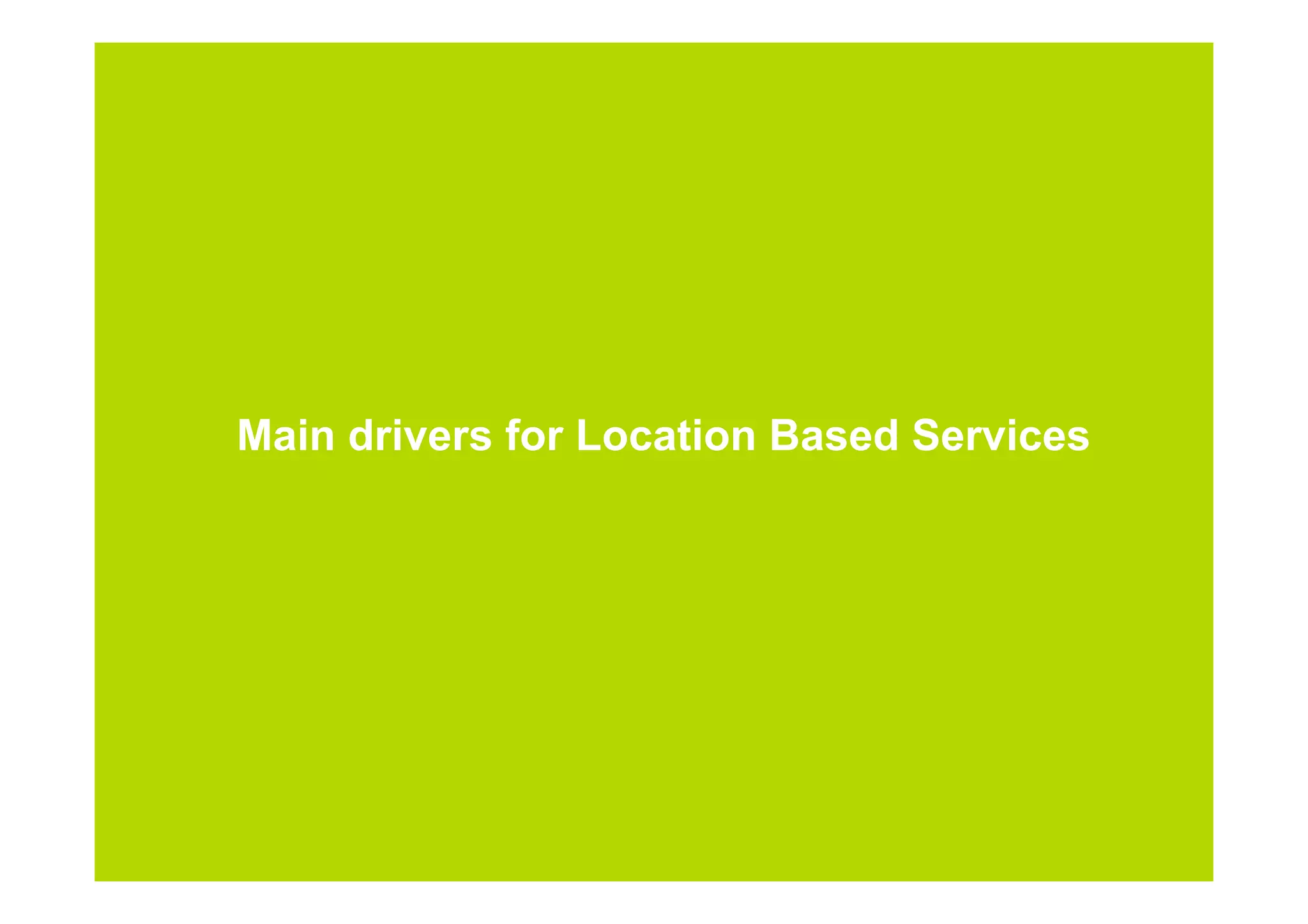 Location Based Services Verhaert