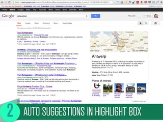 AUTO SUGGESTIONS IN HIGHLIGHT BOX
 