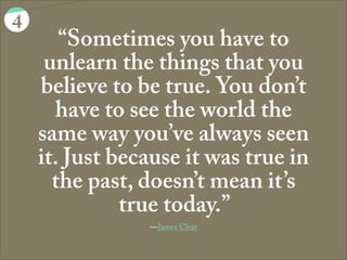 “Don’t be into trends.  
… you decide what you
are, what you want  
to express by the way  
you dress and  
the way you live.”
—Gianni Versace
4
 