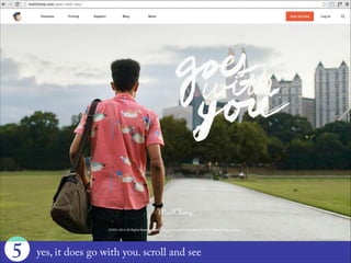 just scroll till the footer5
 