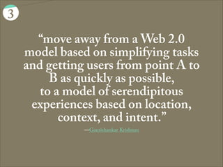 design as one entity, one experience3
 