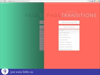 “Heading from a
homepage to an inner
page should be a visually
pleasing experience. ”
—Himanshu Sareen
9
 