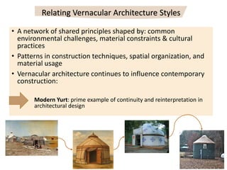 Modeling Styles of Vernacular Architecture using CIDOC CRM | PDF