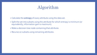 Id3 algorithm | PPT