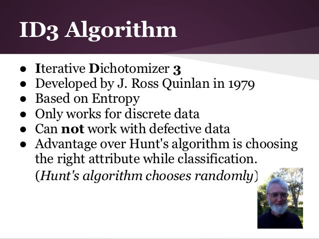 ID3 Algorithm & ROC Analysis