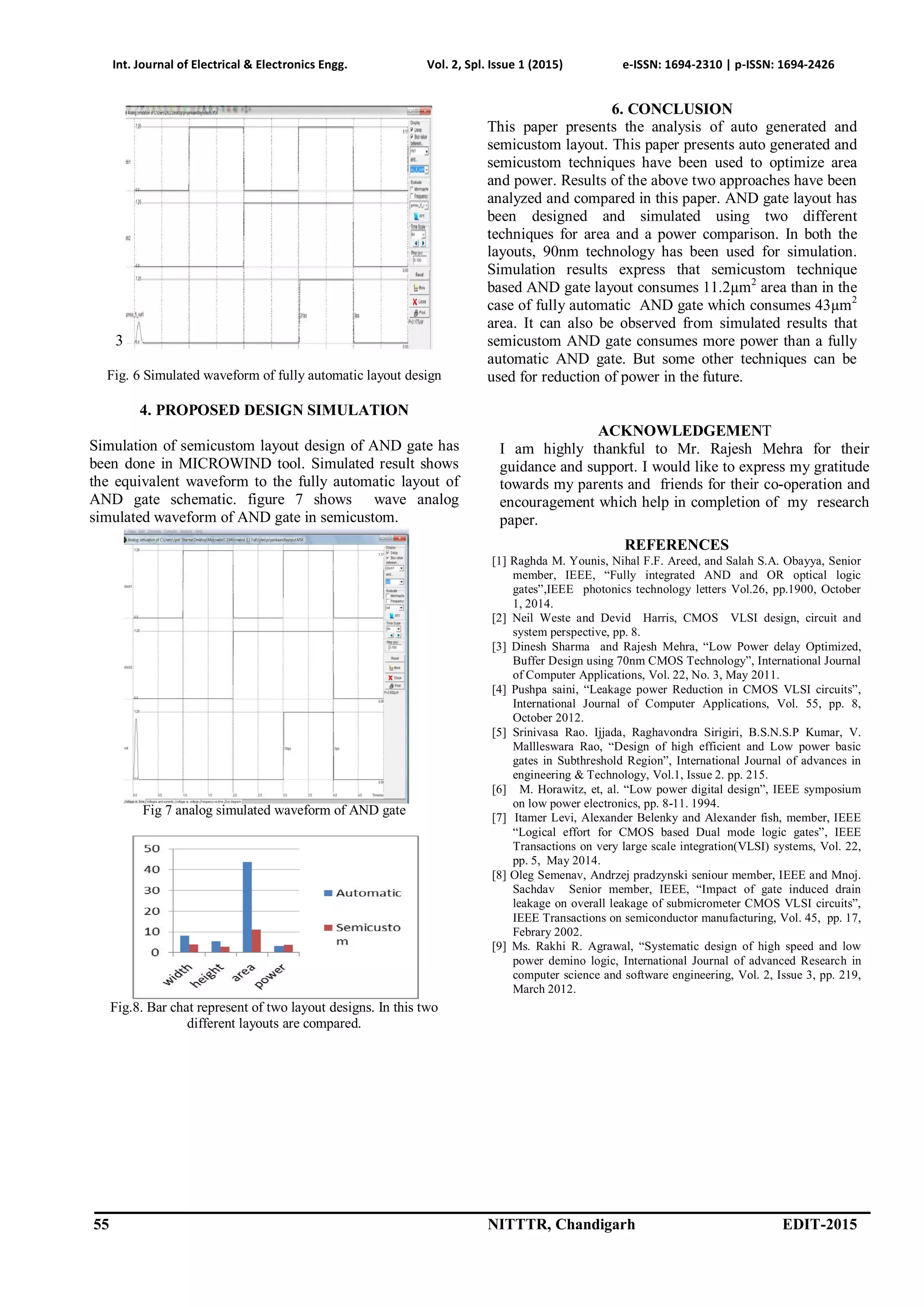 Layout Design Comparison of CMOS and Gate | PDF | Physics | Science